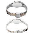 Titan Bandhan Quartz Analog Silver Dial Two Toned Stainless Steel Strap Watch For Couple - image number 4