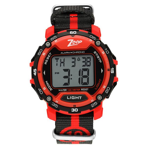 Zoop Digital Watch with Digital Dial & Two Toned Strap for Boys Kids, from House of Titan - image number 2