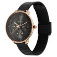Titan Noir Anthracite Dial Women Watch With Stainless Steel Strap - image number 2