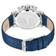 Police Quartz Analog with Date Blue Dial Leather Strap Watch for Men - image number 4