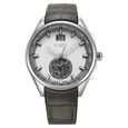 Xylys Swiss Chronograph Grey Leather Strap White Dial Watch For Men - image number 1