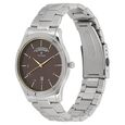 Titan Workwear Brown Dial Analog with Day and Date Stainless Steel Strap Watch for Men - image number 1