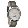Sonata Women of Steel Grey Dial Leather Strap Watch for Women - image number 0