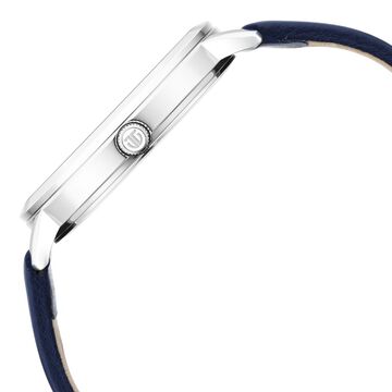 Titan Memento Blue Dial Analog Leather Strap watch for Men