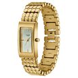 Poze Poze Quartz Analog Green Dial Golden Metal Strap Watch For Women - image number 4