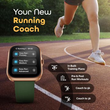 Fastrack Discovery with 4.9 CM AMOLED Display SingleSyncTM BT Calling, Built-in GPS, Running Courses, Running plans