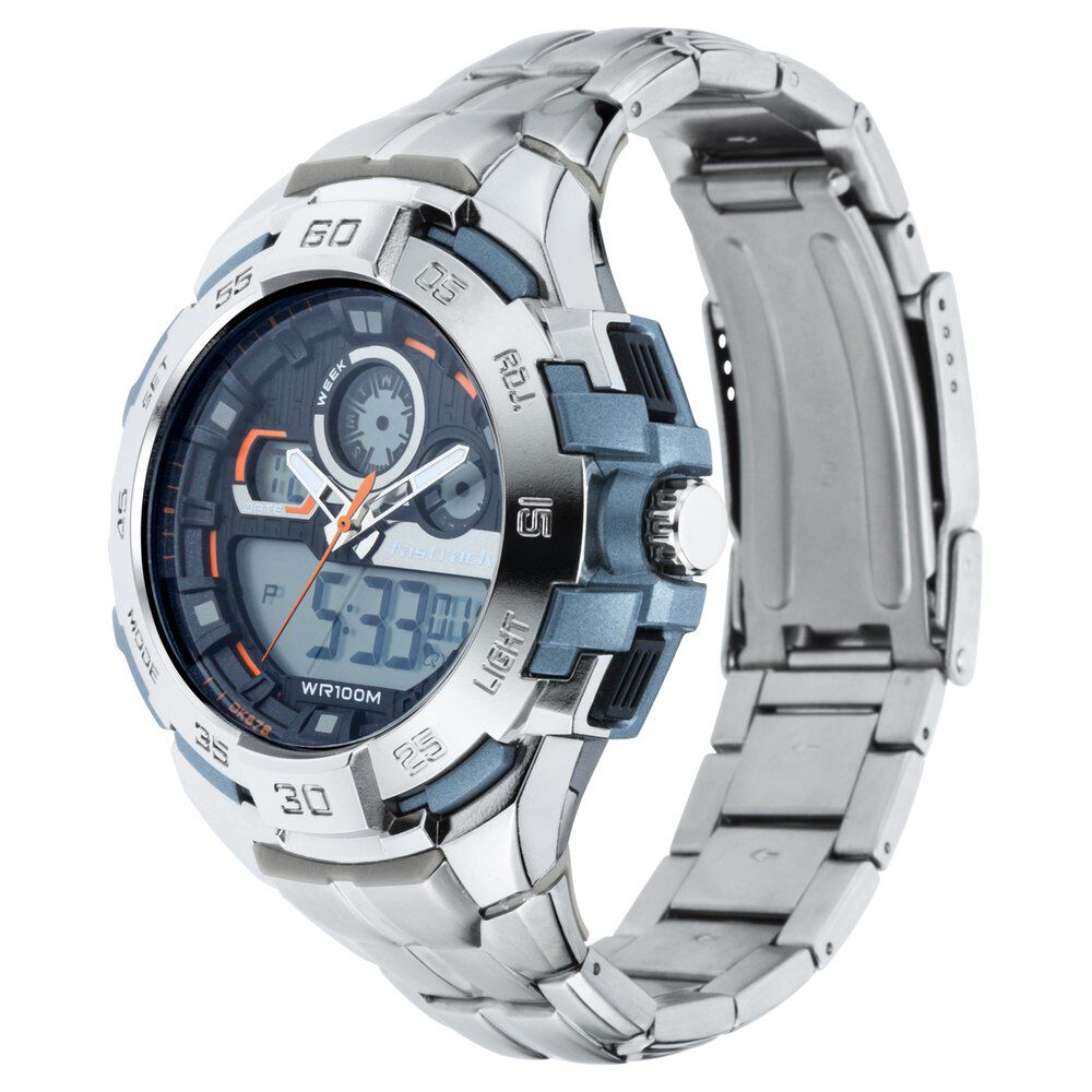 Buy Online Fastrack Mean Machines Guys Ana Digi Watch 38054pm02 p Titan