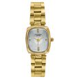 Poze By Sonata Quartz Analog White Dial Golden Stainless Steel Strap Watch For Women - image number 1