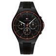 Tommy Hilfiger Black Dial Black Colour Silicone Strap Watch for Men - image number 0
