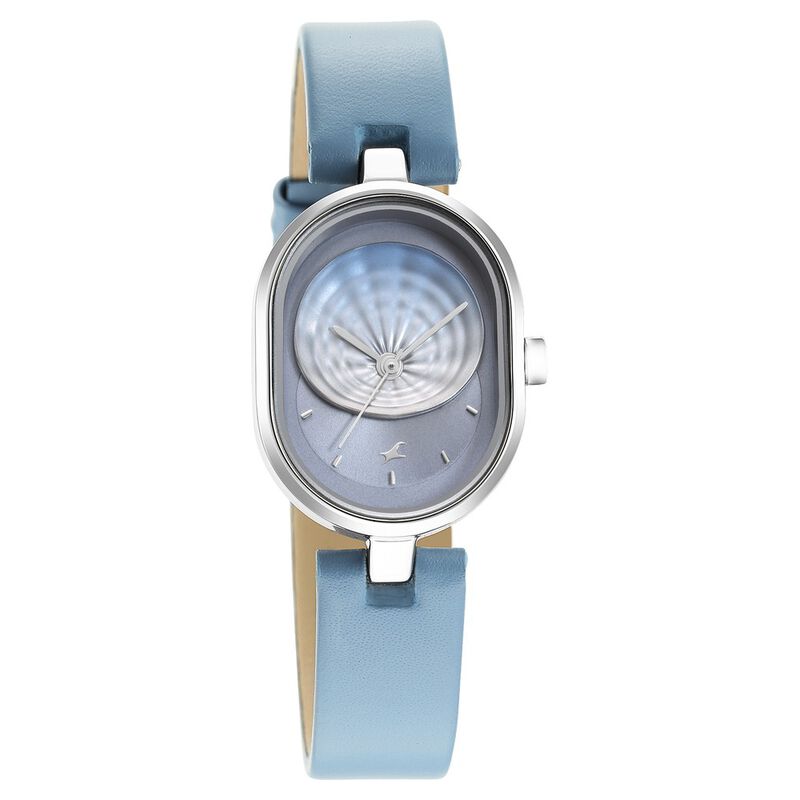 Fastrack Uptown Retreat Quartz Analog Blue Dial Leather Strap Watch for Girls - image number 1