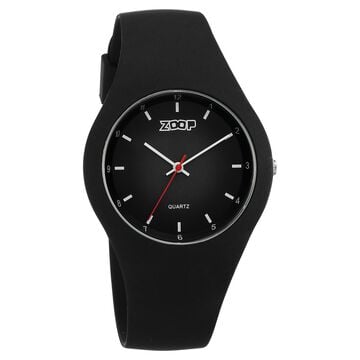 Zoop By Titan Pop Integrated Quartz Analog Black Dial Silicone Strap Watch for Kids