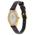 Titan Quartz Analog Silver Dial Leather Strap Watch for Women - image number 1
