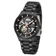 Kenneth Cole Automatic Black Round Dial Black Stainless Steel Strap Watch For Men - image number 1