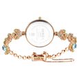 Titan Nebula Jewels 18k Rose Gold Analog with Diamonds studded Indices Watch for Women - image number 4