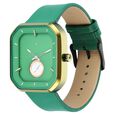 Fastrack After Dark Quartz Analog Green Dial Leather Strap Watch for Guys - image number 3