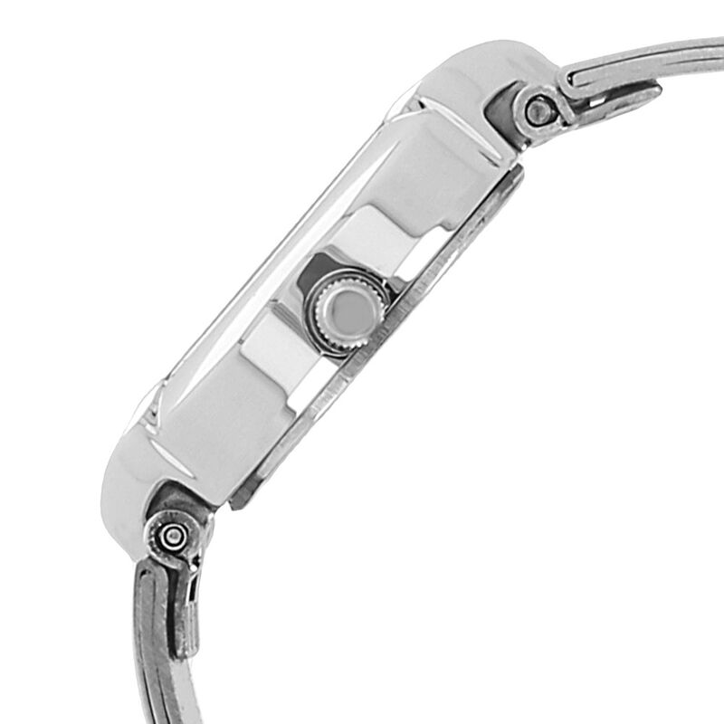 Titan Quartz Analog White Dial Stainless Steel Strap Watch for Women - image number 2