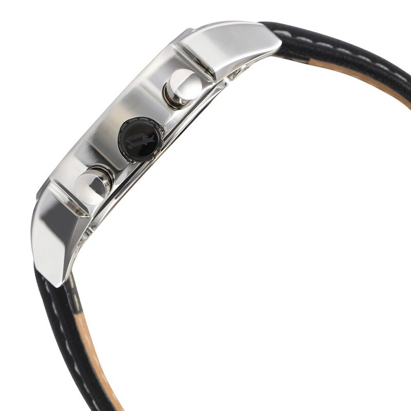 Police Quartz Multifunction Silver Dial Leather Strap Watch for Men - image number 3