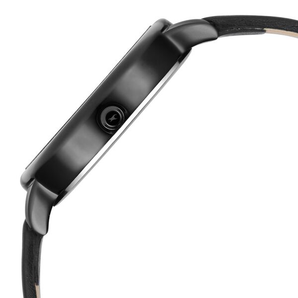 Fastrack Glitch Quartz Analog Black Dial Leather Strap Watch for Girls - image number 3