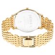 Titan Nebula Vintage 18k Gold Analog with Diamond Studded Bezel Watch for Men - image number 4