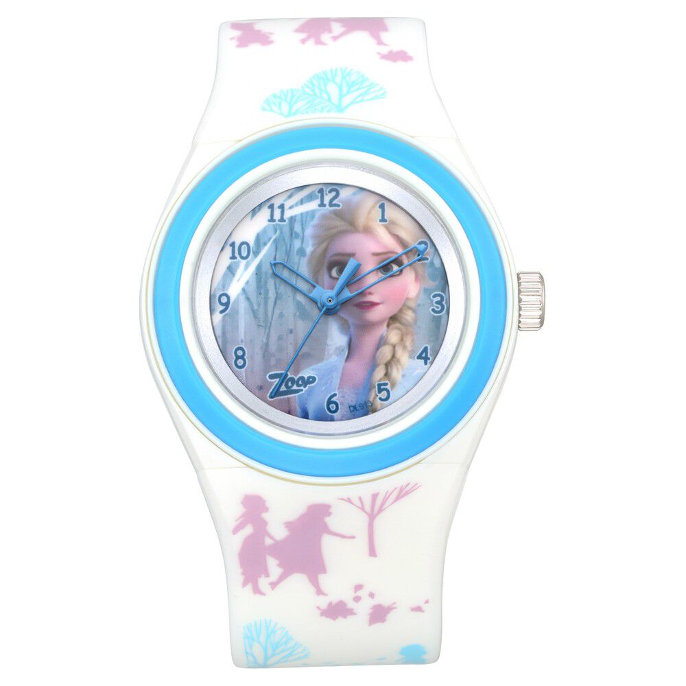 nao Buy Online Zoop Disney Frozen Analog Watch with Blue Dial & White
