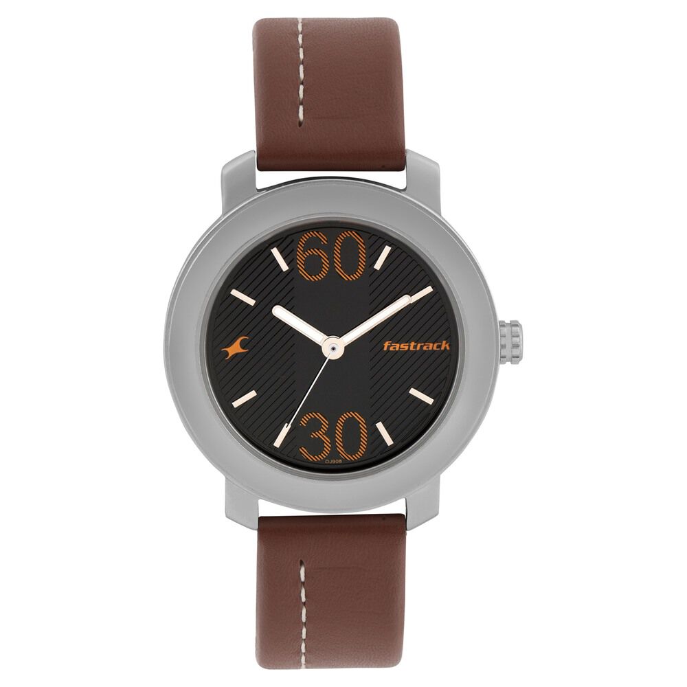 Fastrack grey dial 2025 analog watch for guys