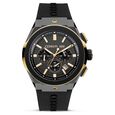 Cerruti 1881 Black Dial Silicone Strap Watch for Men - image number 0