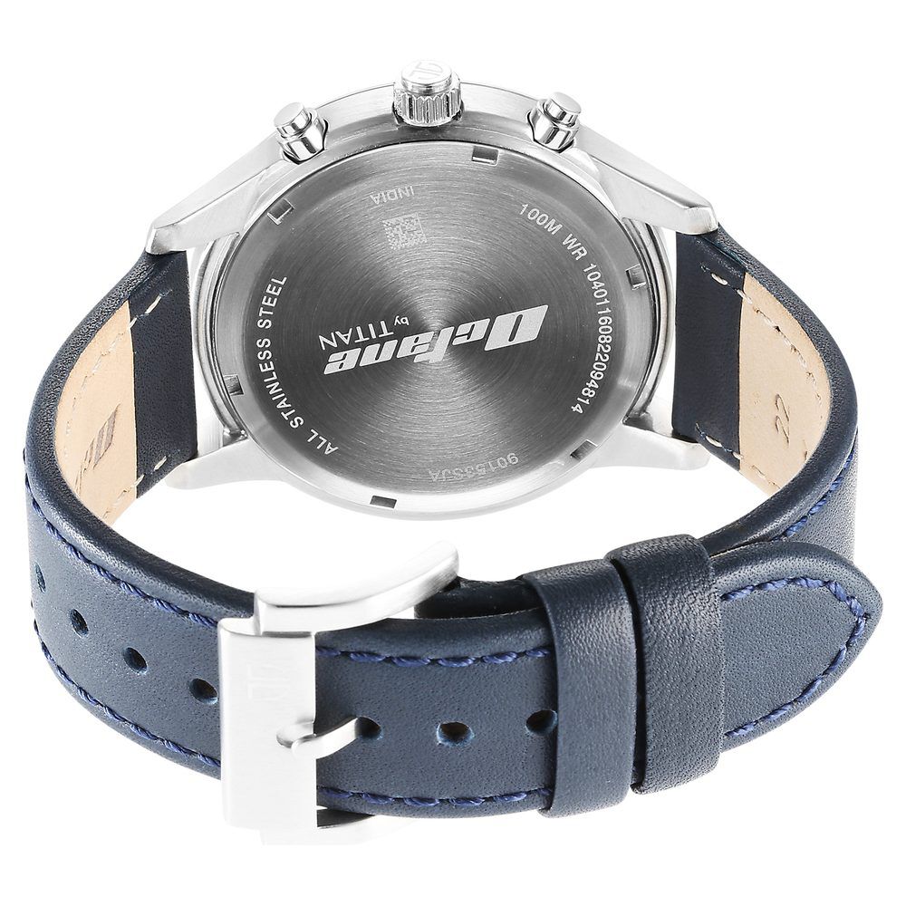 Buy Online Titan Octane Classic Sporty Blue Dial Chronograph