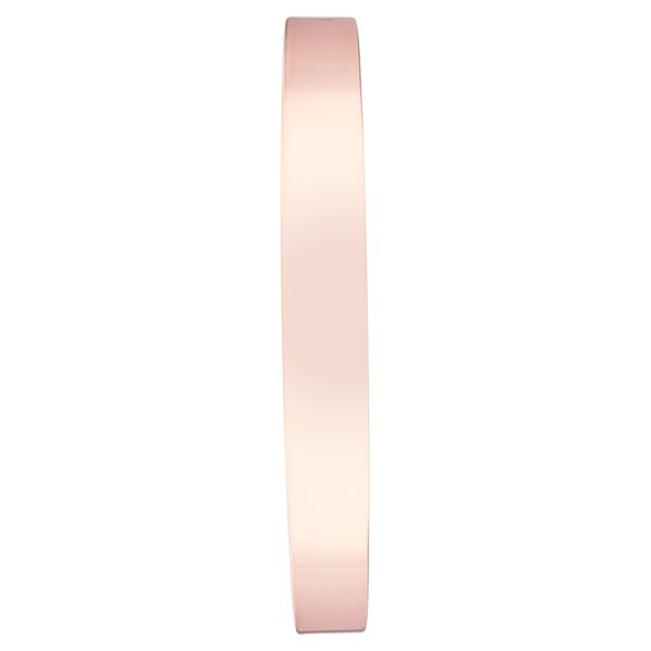 Titan Metallic Wall Clock White Dial with Rose Gold Sleek frame and Silent Sweep Technology - 40.0 cm x 40.0 cm (Large) - image number 3