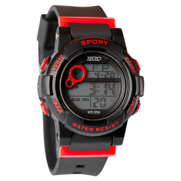 Zoop Digital Watch with Black Case, Digital Dial & Black Strap for Boys Kids, from House of Titan