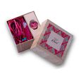 Titan Raga Twirl Pink Dial Analog Silk Strap watch for Women - image number 5