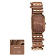 Raga Women's Love all: Elegant Oval Brown Dial & Metal Strap Watch - image number 0