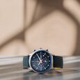 Titan Octane Blue Dial Chronograph Watch for Men - image number 0