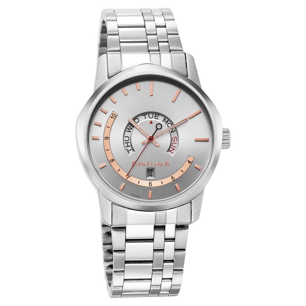 mm Buy Online Fastrack Exuberant Quartz Analog with Day and Date