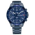 Tommy Hilfiger Quartz Multifunction Blue Dial Stainless Steel Strap Watch for Men - image number 0