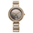 Fastrack Oceanyx - Ceramic Quartz Analog Blue Dial Two Toned Strap Watch For Girls