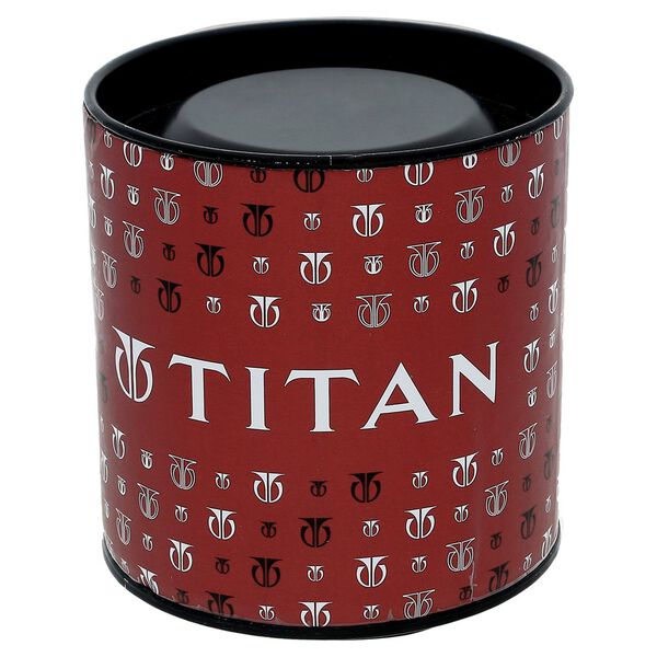 Titan Quartz Analog with Day and Date White Dial Stainless Steel Strap Watch for Men - image number 4