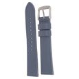20 mm Blue Genuine Leather Strap for Men - image number 2