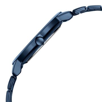 Sonata Sleek Women Ice Blue Dial Ultra-Slim Navy Bracelet Watch