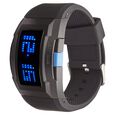Fastrack Digital Black Dial Silicone Strap Watch for Guys - image number 1
