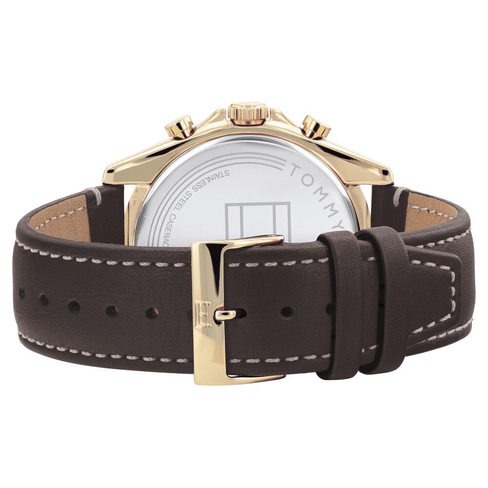 Buy Online Tommy Hilfiger Black Dial Quartz Multifunction Watch