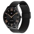 Tommy Hilfiger Black Dial Black Stainless Steel Strap Watch for Men - image number 1