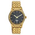 Titan Quartz Analog with Date Champagne Dial Stainless Steel Strap Watch for Men