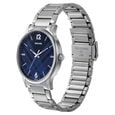 Sonata Smart Plaid Quartz Analog Blue Dial Stainless Steel Strap Watch for Men - image number 1