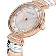 Cerruti 1881 Quartz Analog Mother of Pearl Dial Two Toned Stainless Steel Strap Watch For Women - image number 1