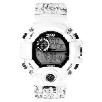 Zoop Chhota Bheem 2.0 Digital Unisex Watch For Kids With Black Printed Strap From House Of Titan