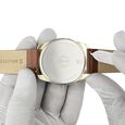 22 mm Tan Genuine Leather Strap for Men - image number 6