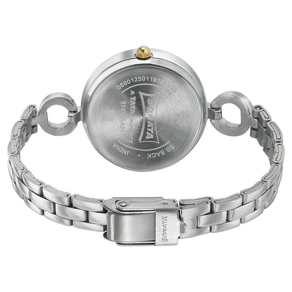 Sonata Wedding Blue Dial Women Watch With Stainless Steel Strap - image number 3