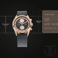 Titan Workwear Grey Dial Quartz Multifunction Leather Strap watch for Men - image number 2