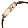 Fastrack Tick Tock Quartz Multifunction Brown Dial Leather Strap Watch For Girls - image number 3