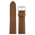 24 mm Brown Genuine Leather Straps for Men - image number 0